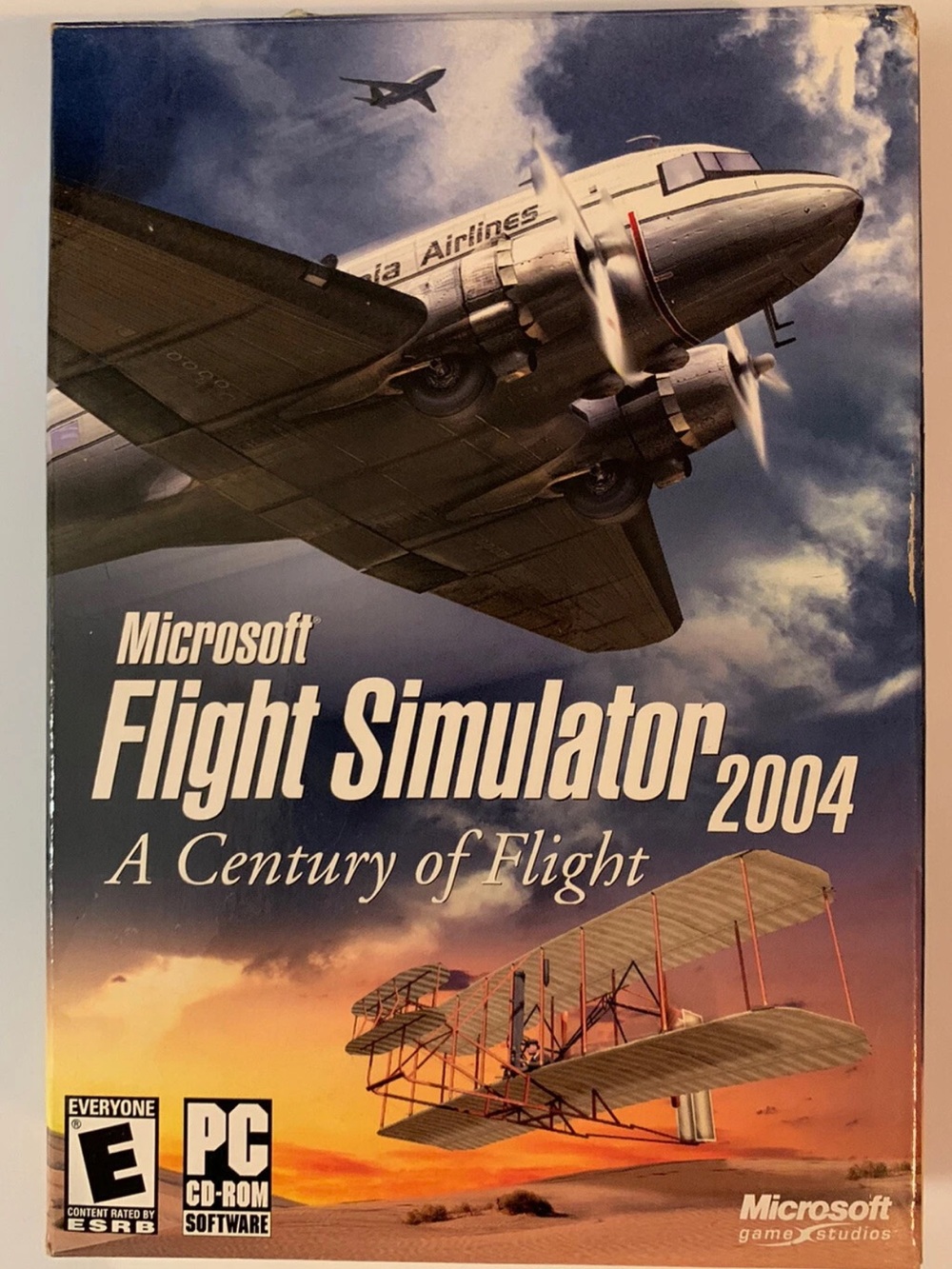 Microsoft‎ Flight Simulator 2004 – Blue and Orange Artwork